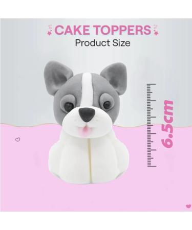 Puppy Cake Topper Party Decoration Fondant Fabulous Edible Icing Great for Kids Boy Girl 10 Year Old Easy To Use Icing Professional - Buy Online on GoSupps.com