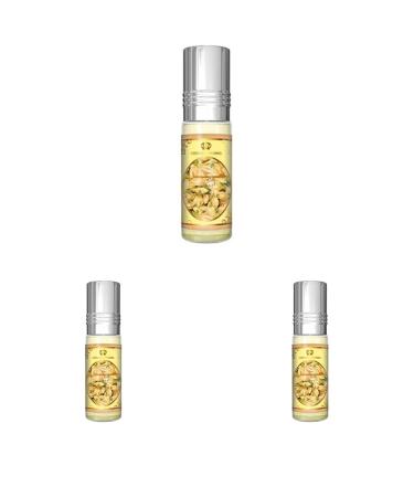 Al-Rehab White Full Concentrated Perfume Rollerball 0.20/6 Ml Ounce (Pack of 3) 0.2 Ounce (Pack of 3)