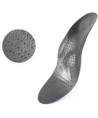 PU Leather Orthotic Insoles for Flat Feet Support - Perfect for Men & Women | 23.5cm Shoe Sole Insoles - Buy Online on GoSupps.com
