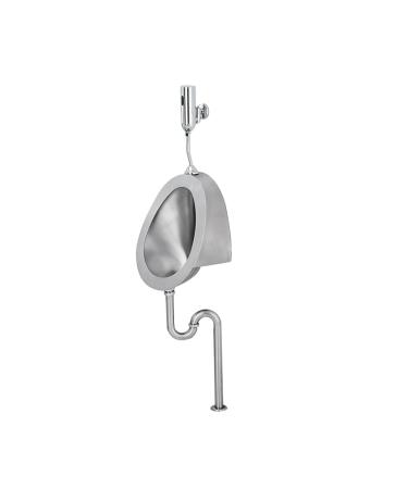 High-Efficiency Flushing Adult Stainless Steel Urinal Automatic Induction Wall-Mounted Urinal with Flush Valve Deodorant and Anti-Blocking Public Toilet Urinal Used in