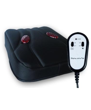 Chi-Enterprise Massage pillow Shiatsu Infra I With infrared deep heat I Sorty massage device Necken back i Multifunction with 6 massage heads I massage support shiatsu massage