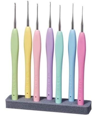 Clover Amour Steel Crochet Hook Set - High-Quality Hooks for Precision Crocheting - Buy Online on GoSupps.com