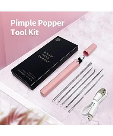 20x Magnification Blackhead Remover Tool with Camera & Light - Rechargeable Extractor for iPhone, iPad & Android - Buy Online on GoSupps.com