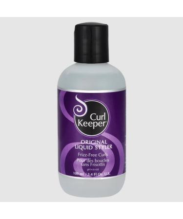 Curl Keeper Original: Total Control in All Weather Conditions for Well Defined, Frizz-Free Curls with No Product Build Up 3.4 oz