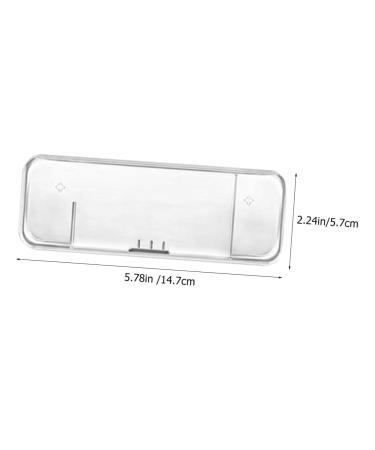 Minkissy 20-Pack Razor Storage Box - Travel-Friendly & Transparent Cases (14.7x5.7cm) | Safe & Convenient Razor Organization - Buy Online on GoSupps.com