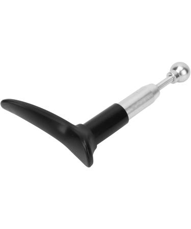 Ververt Touch Spine Adjustment Tool - Stainless Steel Deep Tissue Massage Device | Portable T-Shape for Pain Relief | 8.7 Inches - Buy Online on GoSupps.com
