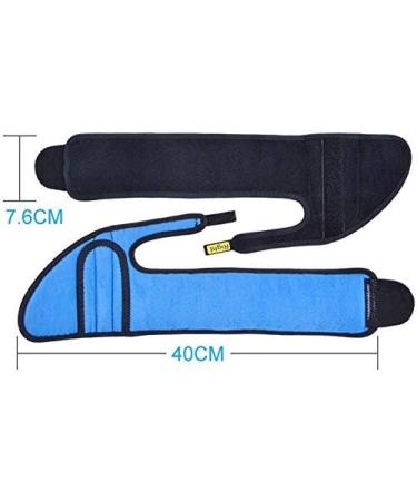 ENPAP Toe Separator Splint Hallux Valgus Straightener - Black (1 Pair) | Large Size - Feet Care for Overlapping Toes - Buy Online on GoSupps.com