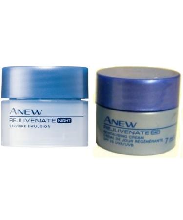 AVON Anew Rejuvenate Night Sapphire Emulsion Travel/Trial Size .25 oz