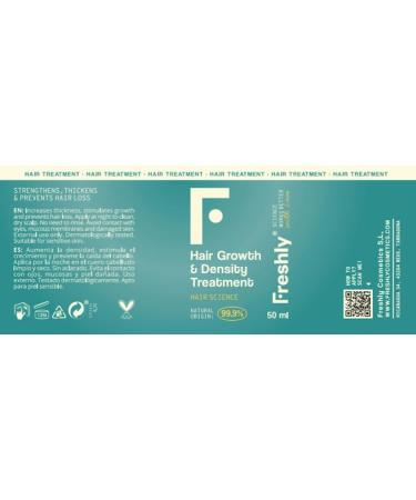 Freshly Cosmetics Anti-Hair Loss and Healthy Strong Growth Hair Growth & Density Treatment 50ml - Buy Online on GoSupps.com