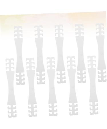 Minkissy 10-Pack Ear Rope Buckles - Decompression Hooks for Ear Masks & Lanyard Accessories - White Earring Clips - Buy Online on GoSupps.com