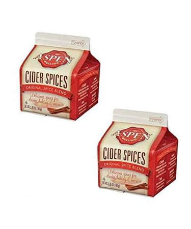 Aspen Mulling Cider Spices - 2 Pack of 5.65 oz Cartons