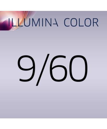 Wella Illumina Color Permanent Hair Color No. 9/60 Very Light Violet Natural Blonde 60 ml - Pack of 1 - Buy Online on GoSupps.com