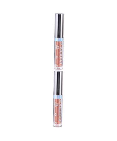 DOITOOL 2pcs Eyeshadow Shimmer Eye Shadow Glow Liquid Eyeliners Glitter Eyeliner Women Makeup Shine