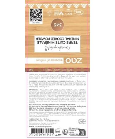 Zao Refill Mineral Powder Copper Red 345* - Buy Online on GoSupps.com