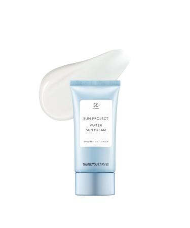 THANKYOU FARMER Sun Project Water Sun Cream SPF50+ PA+++ 50ml - Buy Online on GoSupps.com