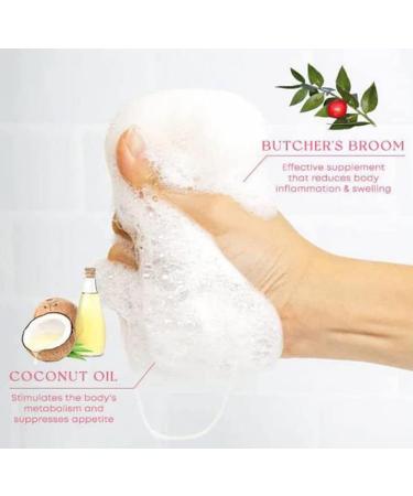 Efolia Aromatherapy Body Sponge Set - Super Peeler, Soft Exfoliating Scrub, Dead Skin Remover - 2pcs-B - Buy Online on GoSupps.com