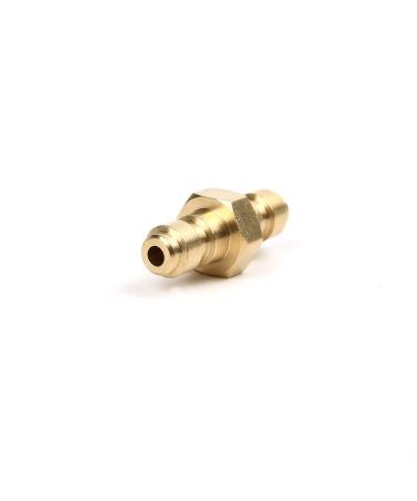 IORMAN Universal Double Male Quick-Disconnect Coupling Adapter 8mm Male Fill Plug Nipple Air Tool Fittings for PCP Airsoft Air Gun Foster Paintball Air Gun Tools Brass