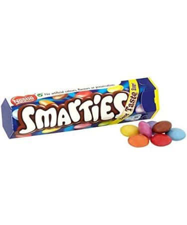  Smarties Nestle Smarties Hexatube Kids Chocolate 38g (Pack of 36) - Buy Online on GoSupps.com