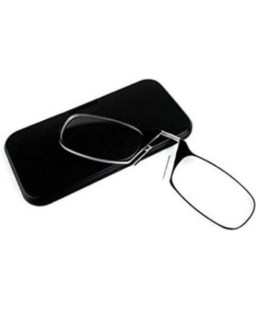 Buy Lipfer Armless Nose Clip Reading Glasses - Slim Ultra Thin Portable Mini Readers for Men & Women - Perfect for Travel & Everyday Use - Buy Online on GoSupps.com