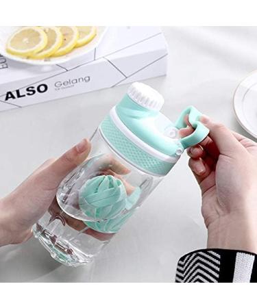 Femme Sport Bouteille d'eau Gym Gym Fitness Shaker Bouteille BPA Bouteilles de prot ines de lactos rum en plastique gratuit pour la randonn e en camping en plein air 700ml Grey - Buy Online on GoSupps.com