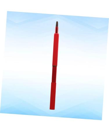 POPETPOP Makeup Lip Brush Lip Gloss Makeup Brush Tool Lip Brush Applicator Portable Lip Brush Cosmetics Lip Brush Lipstick Brush Makeup Tool Kit Earth Tones Metal Rod Travel 9.3*1cm Red - Buy Online on GoSupps.com