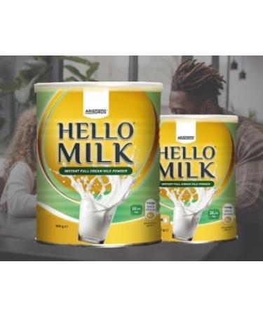 HELLO MILK 400g (Arisgros) - Instant Full Cream Milk Powder min. 28% fat - Buy Online on GoSupps.com