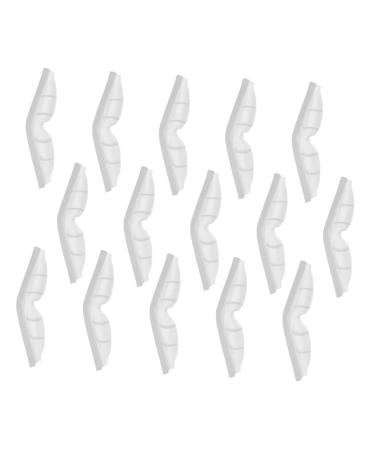 Minkissy 15st anti -fitting silicone -nose strips Nasal brick pads glasses fog previously adjustable nose -nose pad nose bracket white pebble gel adjustable face mask 3D