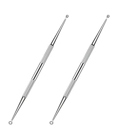 2 Pieces Pimple Popper Blemish Comedone Extractor Acne Tool Pimple Spot Popper Used to Remove and Treat Acne and Blackheads