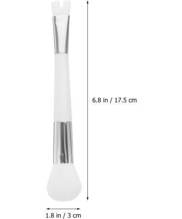 FOMIYES Nose Contour Brush U Shaped Makeup Brush Highlighter Applicator Double Head Loose Powder Brush Blush Brush Eyeshadow Brush Cosmetics Tool - Buy Online on GoSupps.com