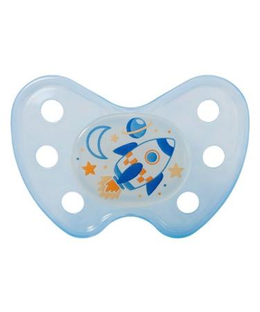 Buy Baby Nova Silicone Dentistar Night Pacifier - Glows in the Dark Size 2 for First Tooth - Luminous Baby Soother - Buy Online on GoSupps.com