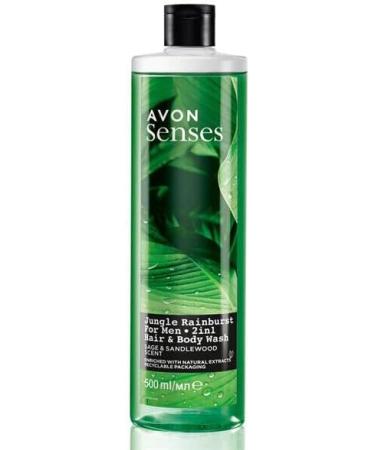 Generic Avon Senses Men's Shower Gel Trio | Jungle Rainburst | Extreme Limits | Ocean Surge| 500ml x3 set - Buy Online on GoSupps.com