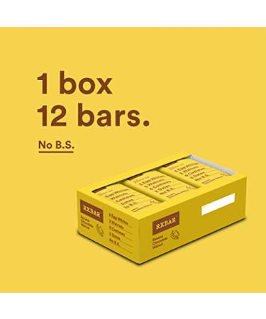 RXBAR Banana Chocolate Walnut Protein Bar - Gluten Free High Protein Snack (12 Pack) - Buy Online on GoSupps.com