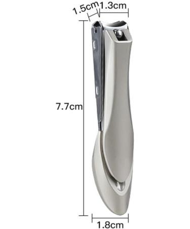 HCHGJKN Nail Clippers Nail Clippers Nail Cutter Duty Curved Edge for Adult Men Women Swing Out Nail Cleaner(Schwarz) Black - Buy Online on GoSupps.com