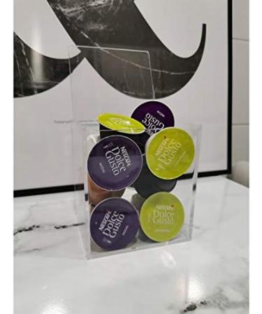 Casa D'Or Plexiglass capsule for 13 D/G capsules or 40 Nespresso capsules - Buy Online on GoSupps.com