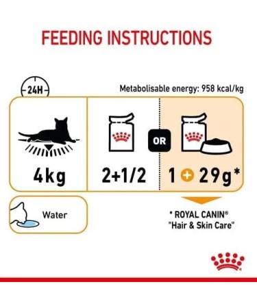 Royal Canin Hair & Skin Care Wet Cat Food in Gravy 48 x 85g - Buy Online on GoSupps.com