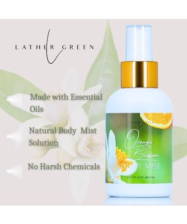 Orange Blossom Body Mist for Women Refreshing Citrus Scent 4 oz - Buy Online on GoSupps.com