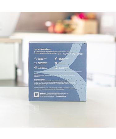 Handmade Sheep's Wool Dryer Balls - Set of 4 White Balls - Natural Eco Fabric Softener for Tumble Dryers - Anti-Static - Buy Online on GoSupps.com