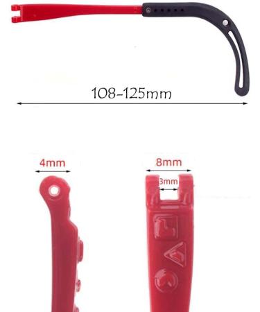 Adjustable Silicone Eyeglass Legs & Ear Hook Holders for Kids - Black Eyeglass Repair Accessories - Buy Online on GoSupps.com