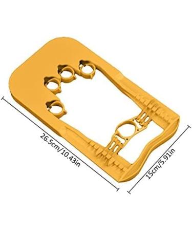 Finger Force Exerciser Adjustable Force Spring Exerciser Finger Strength Training Hand Splint Finger Separator Adjustable Finger Support Brace Finger Orthotic Yellow Collector88 - Buy Online on GoSupps.com