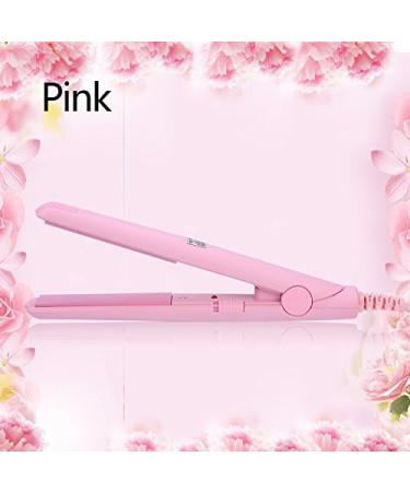 4 Colors 2 in 1 Mini Hair Straightener | Ceramic Tourmaline Flat Iron & Curling Iron - Buy Online on GoSupps.com