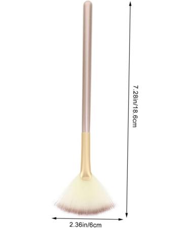 5 sets of make-up powder brush make-up brush cosmetic brush make-up blush make-up powder sponge women corrugated cardboard made of silk-nylon-wool  - Buy Online on GoSupps.com