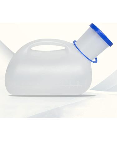 Urinals for Men- White Portable Sealing is Good Reusable Easy-Grip with Lid Urinals for Car Travel Emergency Use in Bed Use in The Driver's Seat Night Use(Size:2 Pack) Happy 3 pack - Buy Online on GoSupps.com