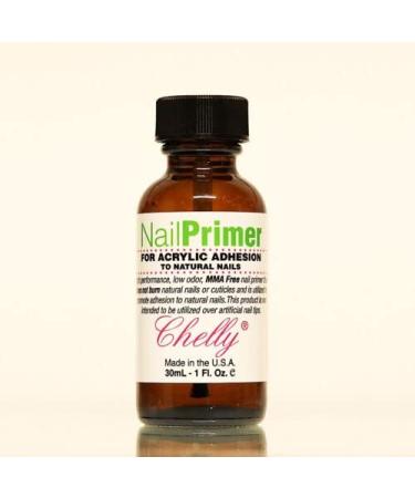 Chelly Nail Acid-Free Primer is for Acrylic & UV Gels 1 oz 30ml Nail