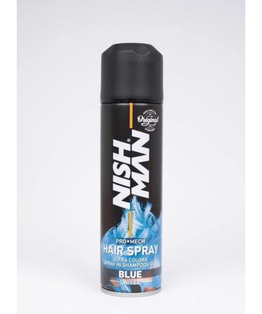 Nish Man Temporary Hair Colour - Nishman Unisex Pro Mech Hair Styling Colour Spray - ultimate coloured hair spray wash out kids & adults (Gold) - Buy Online on GoSupps.com