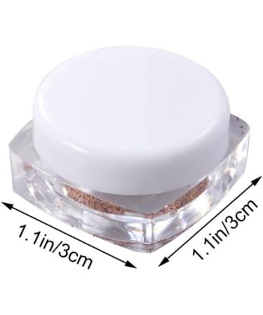 FOMIYES 6 Pcs Loose Pigment Eyeshadow Loose Eyeshadow Glitter Eye Shadow Highlighter 1 count (Pack of 1) Goldenx3pcs - Buy Online on GoSupps.com