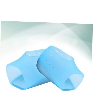 FRCOLOR Invisible Heel Pads - Silicone Height Increase Inserts | Cushion Socks & Protectors for Comfort | Adjustable Blue - 12x4.5cm - Buy Online on GoSupps.com