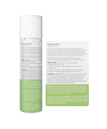 Summer's Eve Freshening Spray Tropical Rain 2 oz. Pack of 2 - Hygiene Solution for Freshness - Buy Online on GoSupps.com