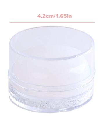 Nail Art Stamper - Silicone Jelly Stamp Head | 4.2 cm White Nail Supply Tools for Perfect Manicures - International Shipping - Buy Online on GoSupps.com