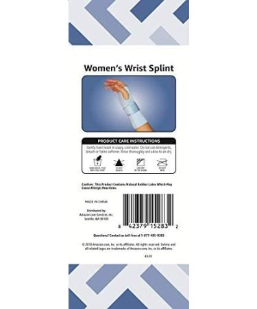 Solimo Women's Right Hand Wrist Splint - One Size | Amazon Brand - Buy Online on GoSupps.com