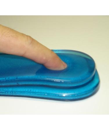 Semi Liquid Polymer Gel Shoe Insoles - Foot Insoles (Medium (M 6.5-10 - W 8-11)) Medium (M 6.5-10 --- W 8-11)